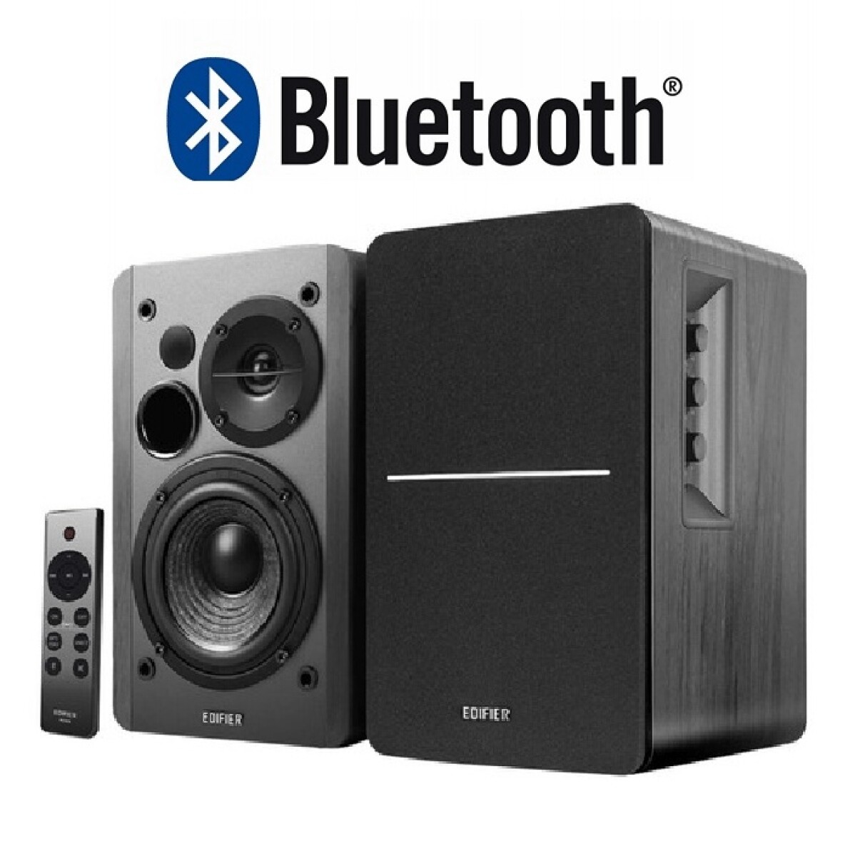 Parlantes Edifier 2.0 R1280DBs bluetooth negro 