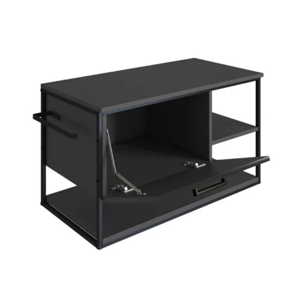 MUEBLE DE BAÑO SUSPENDIDO 80 CM S/BACHA - GRAFITO/NEGRO MUEBLE DE BAÑO SUSPENDIDO 80 CM S/BACHA - GRAFITO/NEGRO