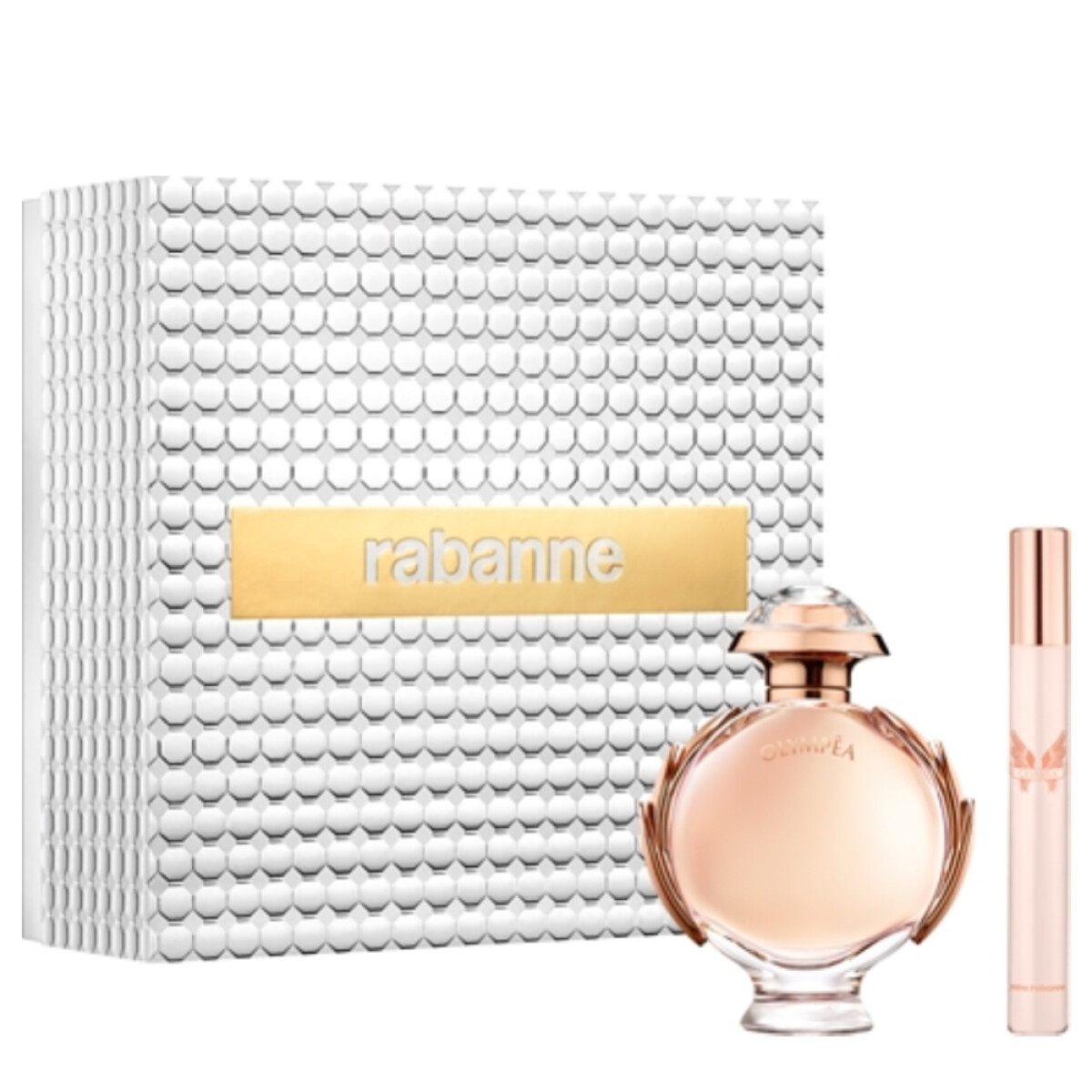 Cofre Rabanne Perfume Olympea EDP 50ml + Travel Size 10ml 