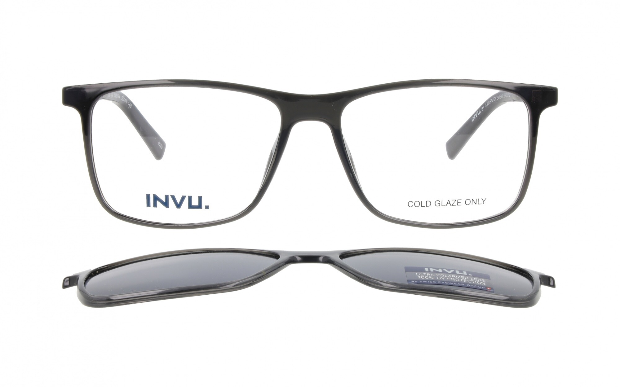 INVU Clip-On 42615A col Milky grey polarizado — Optica Florida