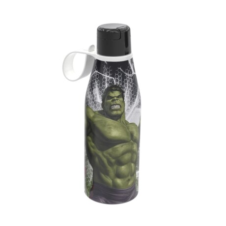 Botella plastica 530ml Hulk