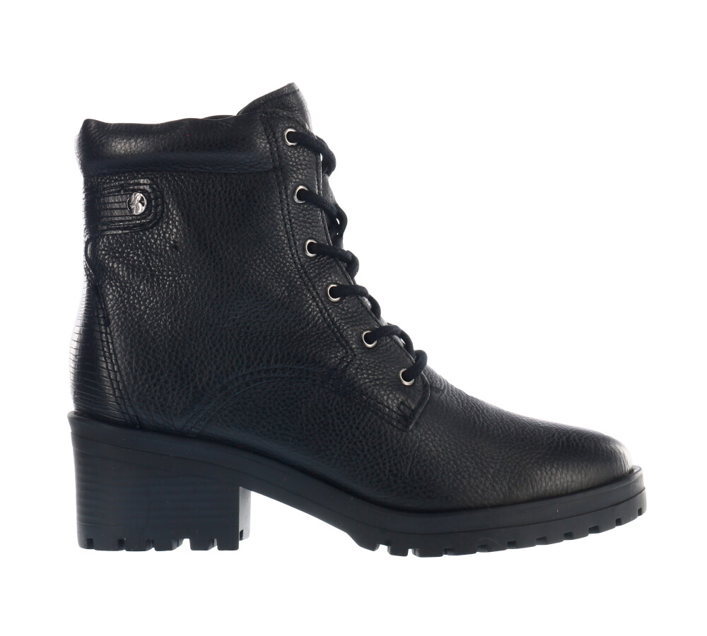 Bota Acordonada Preto