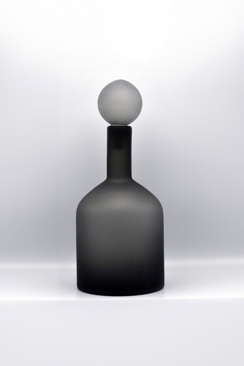 bubbles & bottles matt black Negro