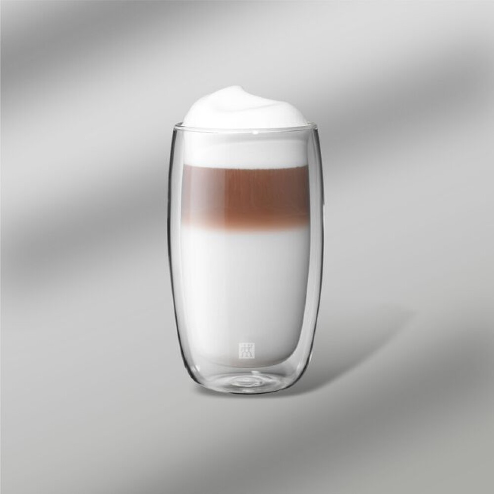 ZWILLING SORRENTO VASO DOBLE FONDO LATTE 350 ML X 2 ZWILLING SORRENTO VASO DOBLE FONDO LATTE 350 ML X 2