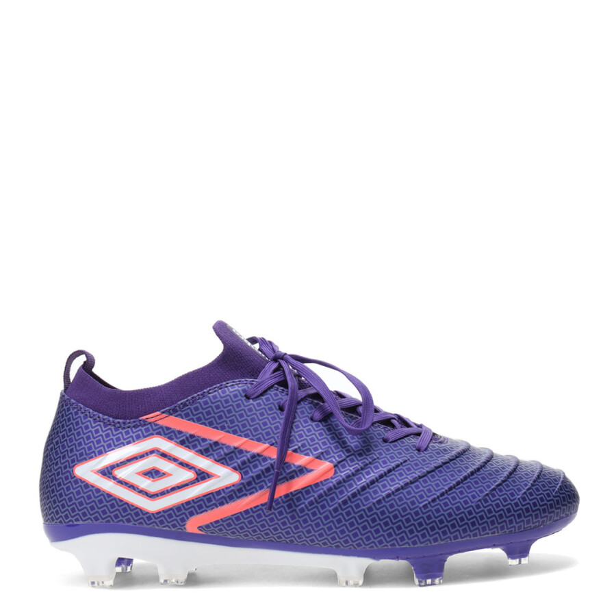 Championes de Hombre Umbro Fútbol Legacy Hg Violeta - Blanco