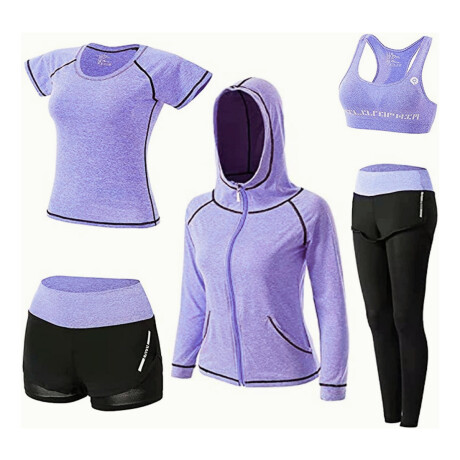 Conjunto Deportivo Dama Sport X5 Piezas Conjunto Deportivo Dama Sport X5 Piezas