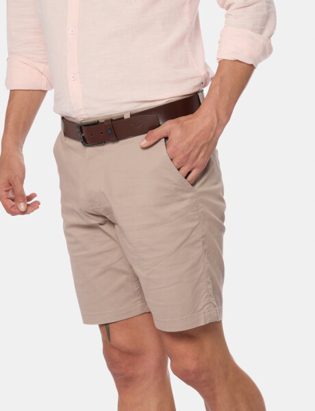 BERMUDA CLASICA Beige