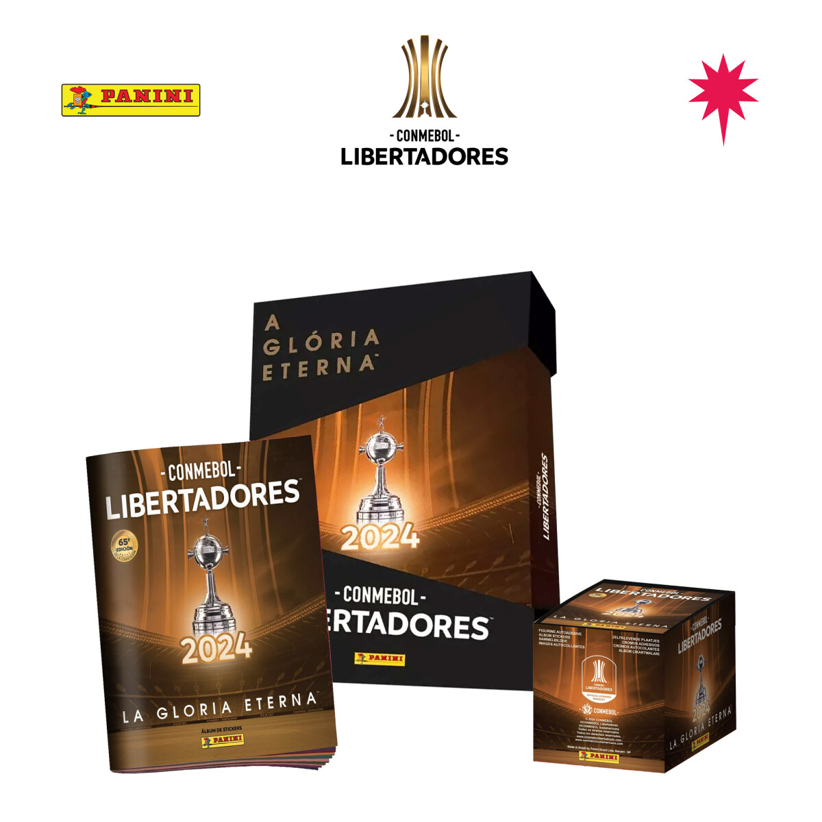PANINI CONMEBOL LIBERTADOR 2024 PACK 