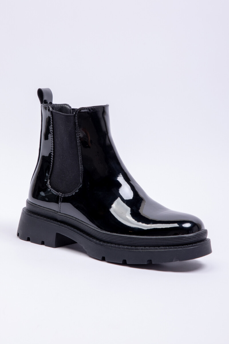 BOTA SPLENDID Charol Negro