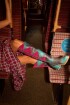 Rombo Boots Turquesa / Magenta