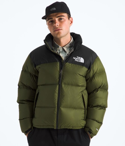 Campera de Pluma 1996 Nuptse hombre Woodland Green/tnf Blac