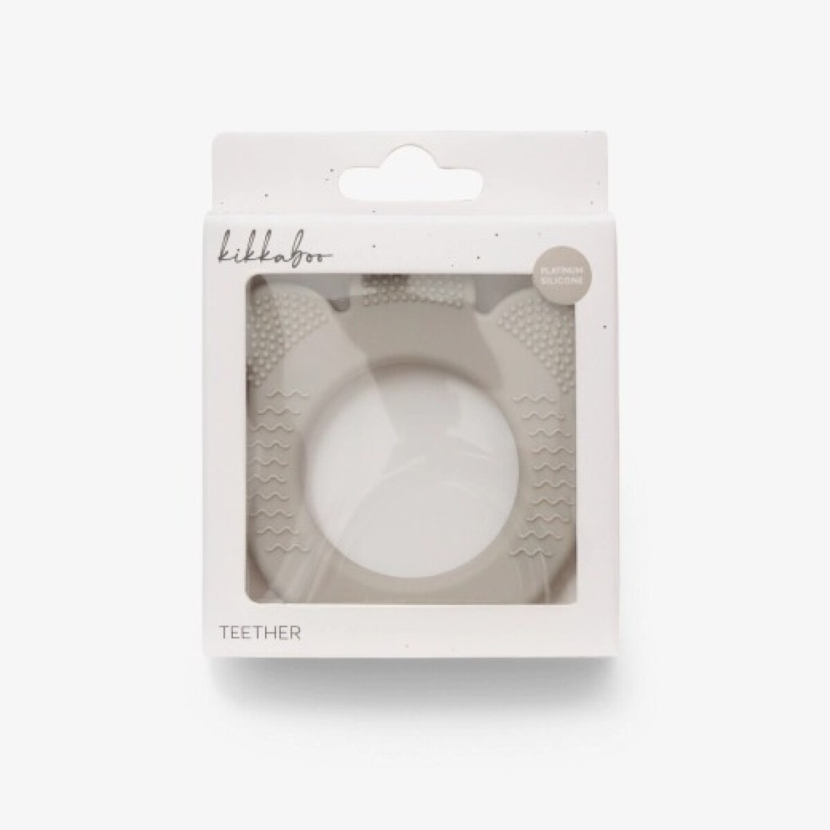 Mordillo silicona KIKKABOO - sand beige 