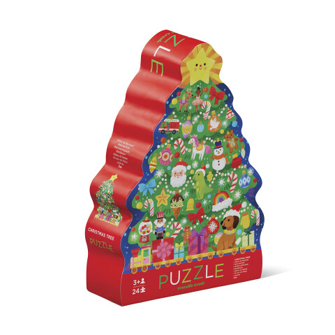 Puzzle Crocodile Creek 24 Piezas Árbol de Navidad 40 x 50 cm U