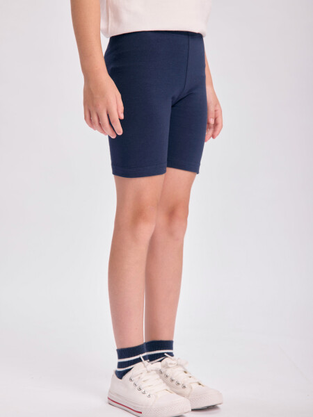 Calza biker Azul Marino