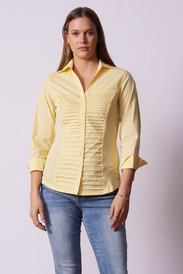 Camisa Tablitas AMARILLO