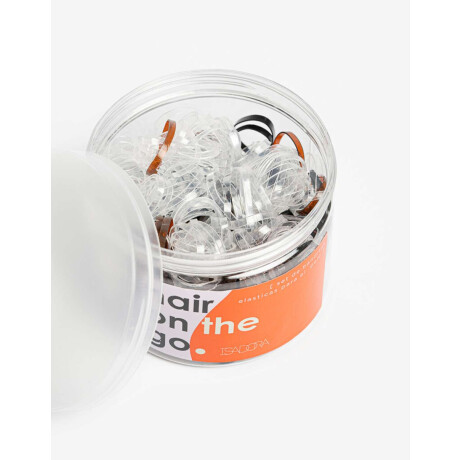 Set De Gomitas Elásticas De Pvc Combinacion Bicolor