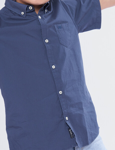 CAMISA LISA Azul