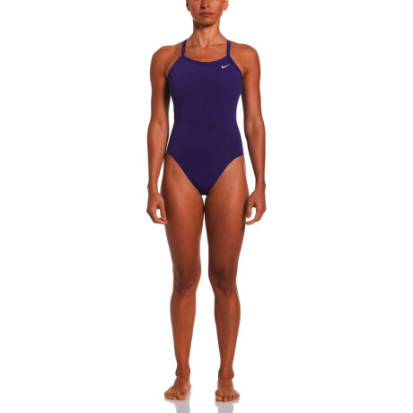 Traje De Baño Racerback One Piece de Mujer morado