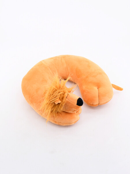 ALMOHADA DE VIAJE LEÓN AMARILLO