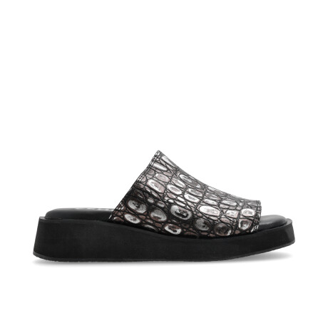 SANDALIAS VENET - CUERO REGGINA NEGRO