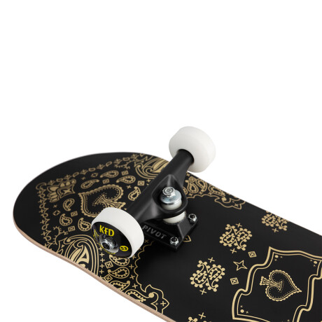 Skate Completo KFD Progressive Premium Bandana Foil Gold 8" Skate Completo KFD Progressive Premium Bandana Foil Gold 8"
