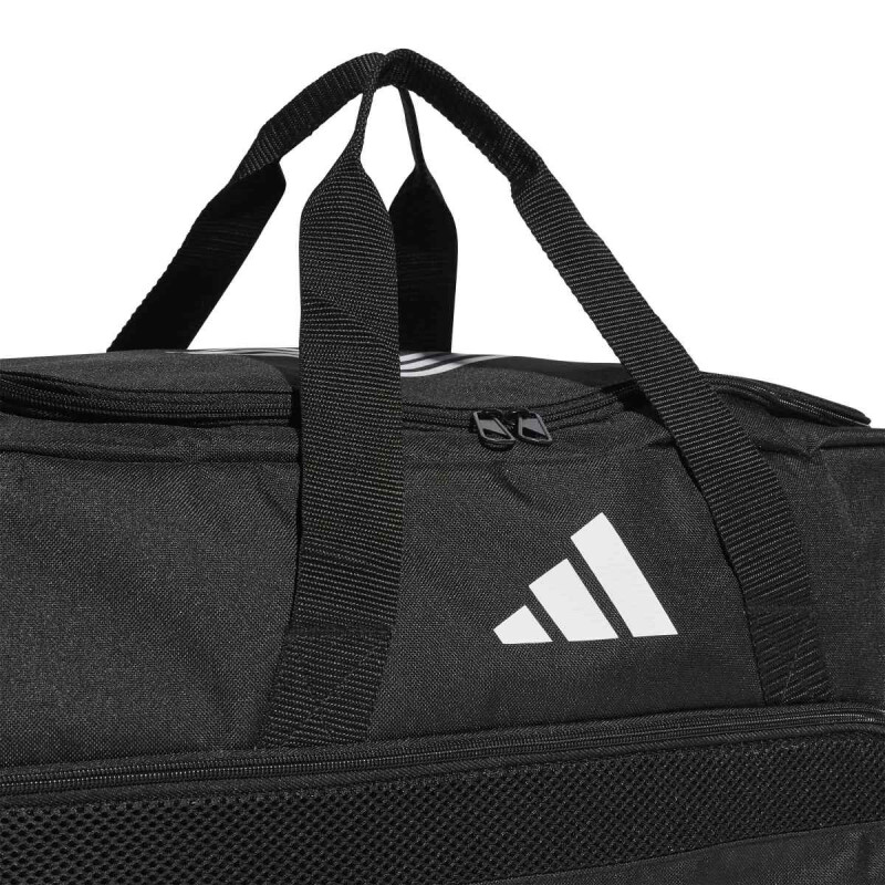 BOLSO ADIDAS TIRO L DUFFLE M Hombre HS9749 Negro-blanco