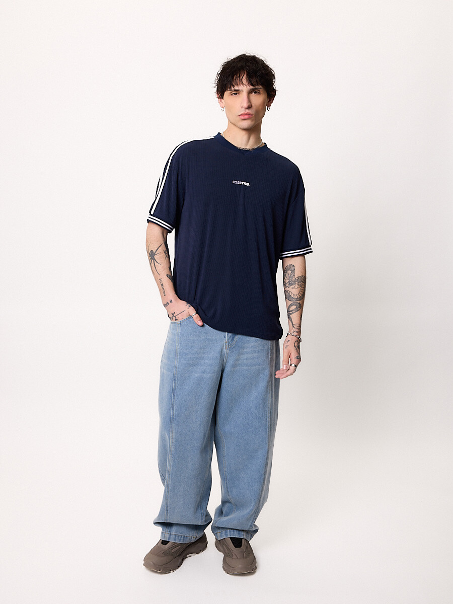 T-SHIRT M/C LAYI DIXIE Navy