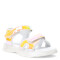 Sandalias de Niña MINI Miss Carol PRAIRE metalizada Rosado