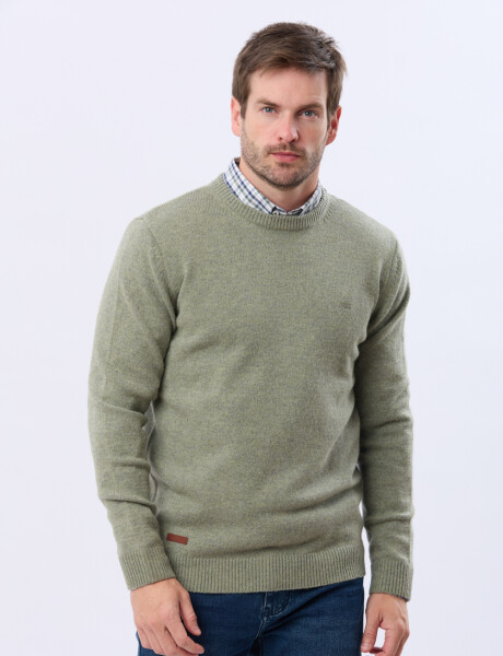 BUZO DE LANA Verde Claro