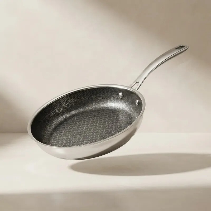 Sartén de 20cms en acero inoxidable con revestimiento en cerámica - Cusinart Sartén de 20cms en acero inoxidable con revestimiento en cerámica - Cusinart