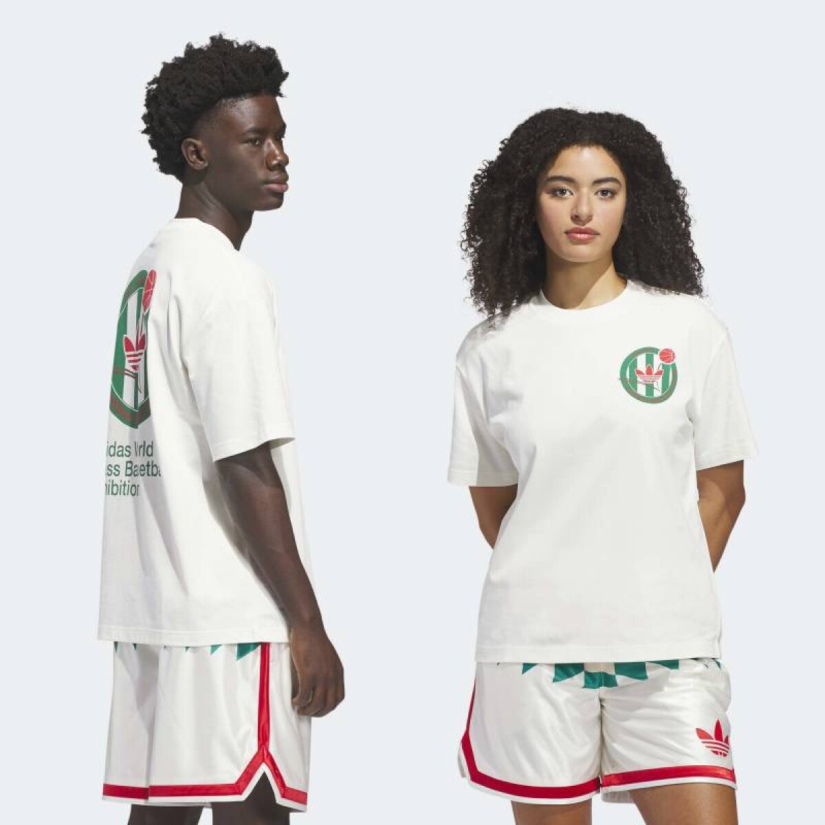 Remera Adidas Basketball - Blanco 