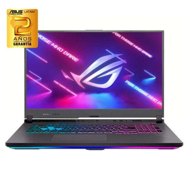 Notebook Gamer Asus Rog Ryzen 9 5.2ghz, 16gb, 512gb Ssd, 17.3" Fhd, Rtx 4060 8gb NOTEBOOK ASUS G17 RYZEN 7/16/512/4060/17