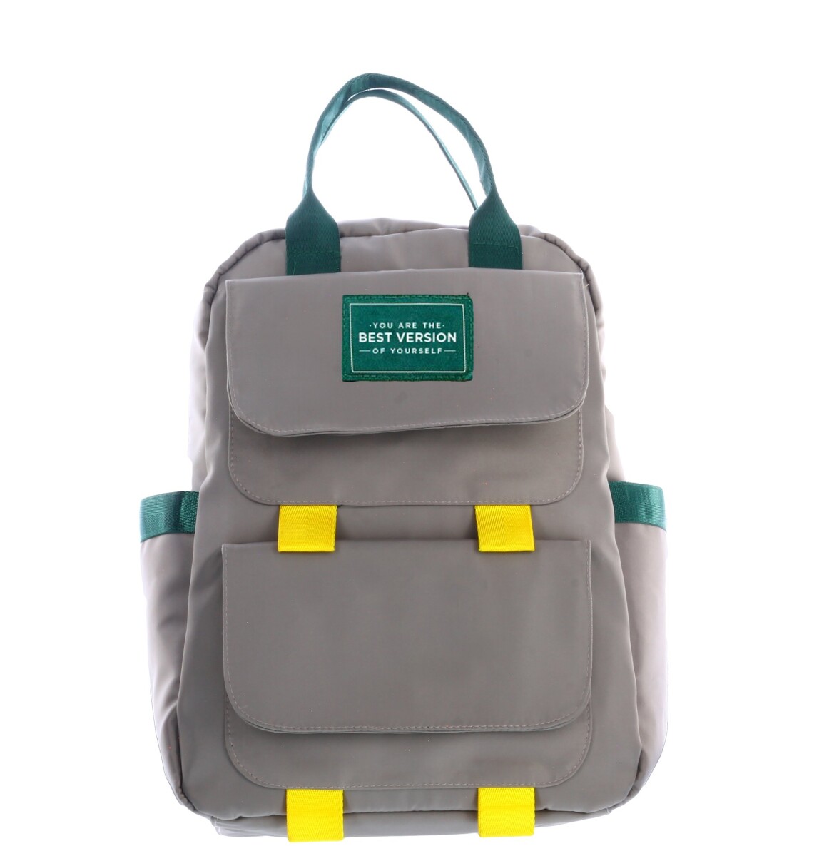 Mochila Miss Carol BEST colores combinados - Gris 