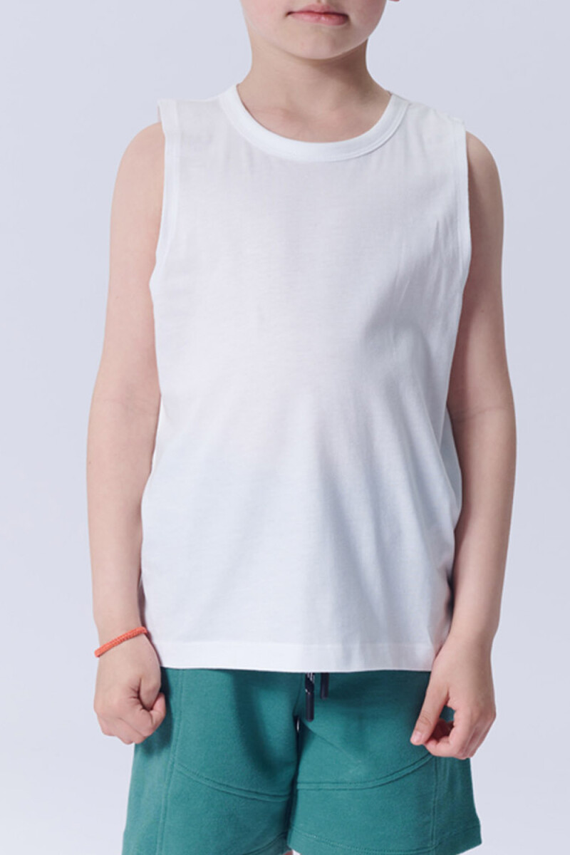 Musculosa básica - Blanca 