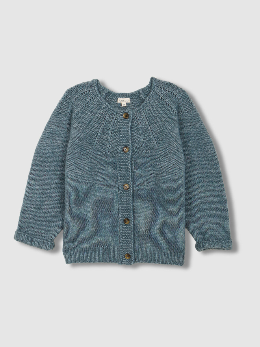 Chaqueta Punto Especial Plomo
