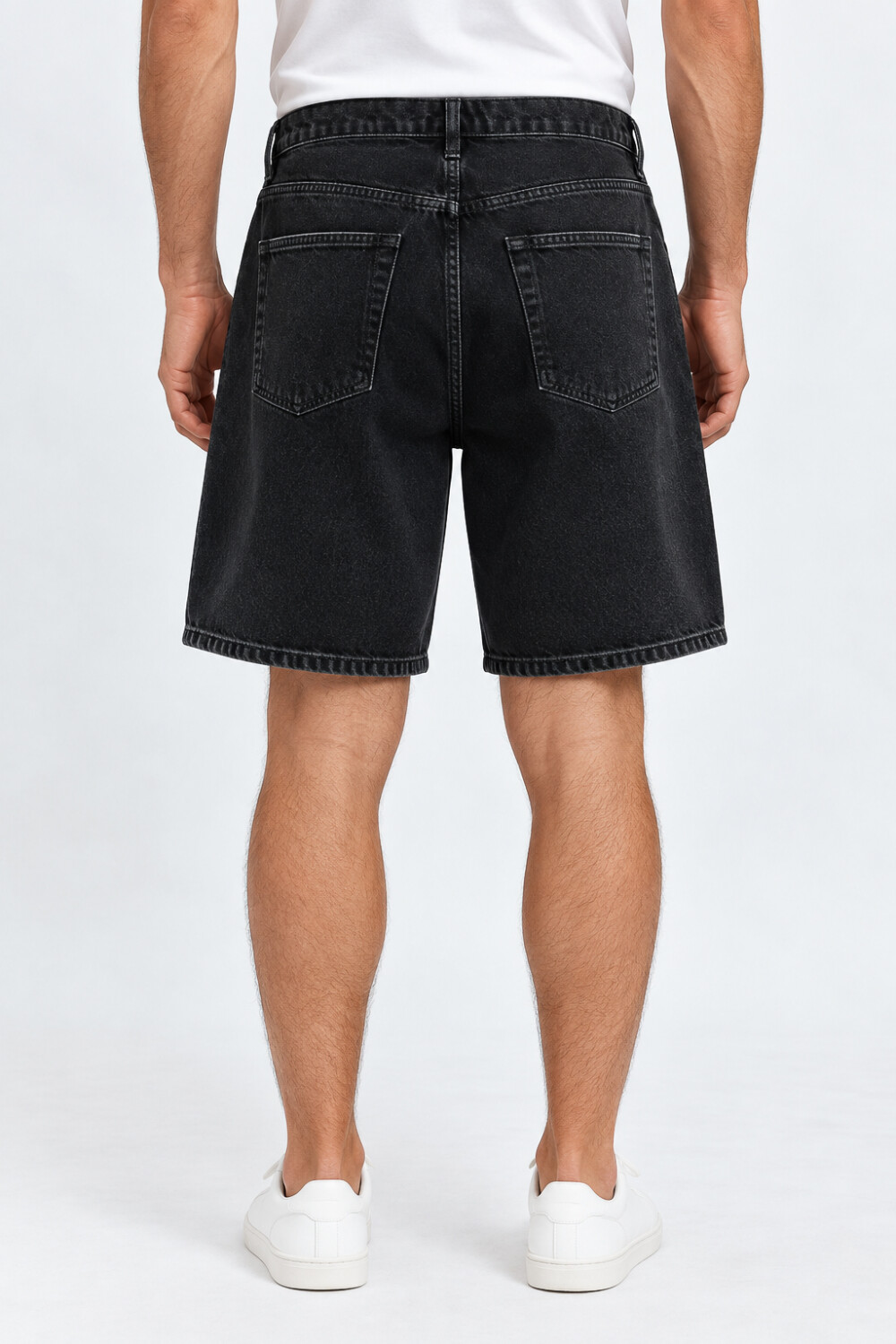 Bermuda Harin Gris Oscuro