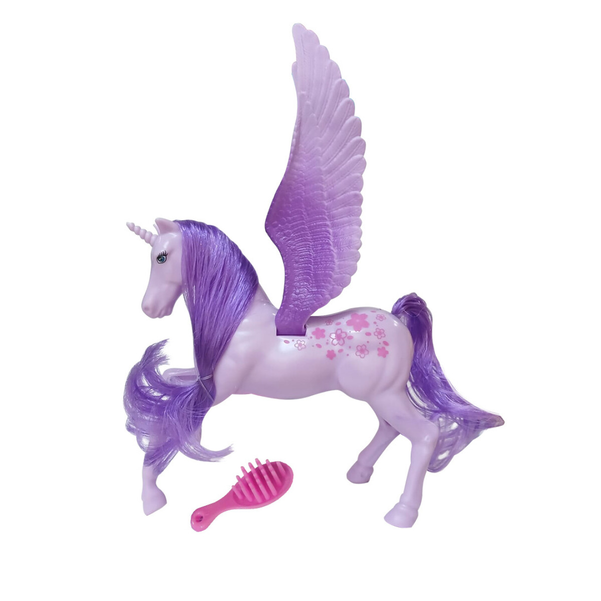Juguete figura unicornio - violeta 