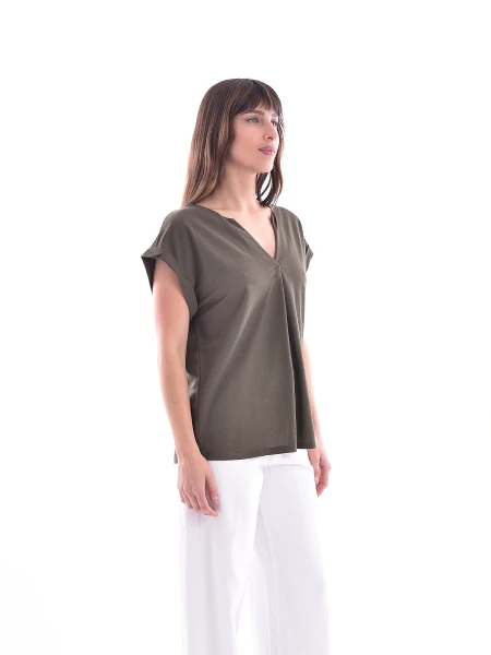 BLUSA BODEAU VERDE MILI