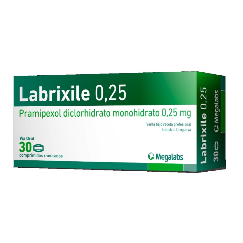 Labrixile 0.25 Mg. 30 Comp. Labrixile 0.25 Mg. 30 Comp.