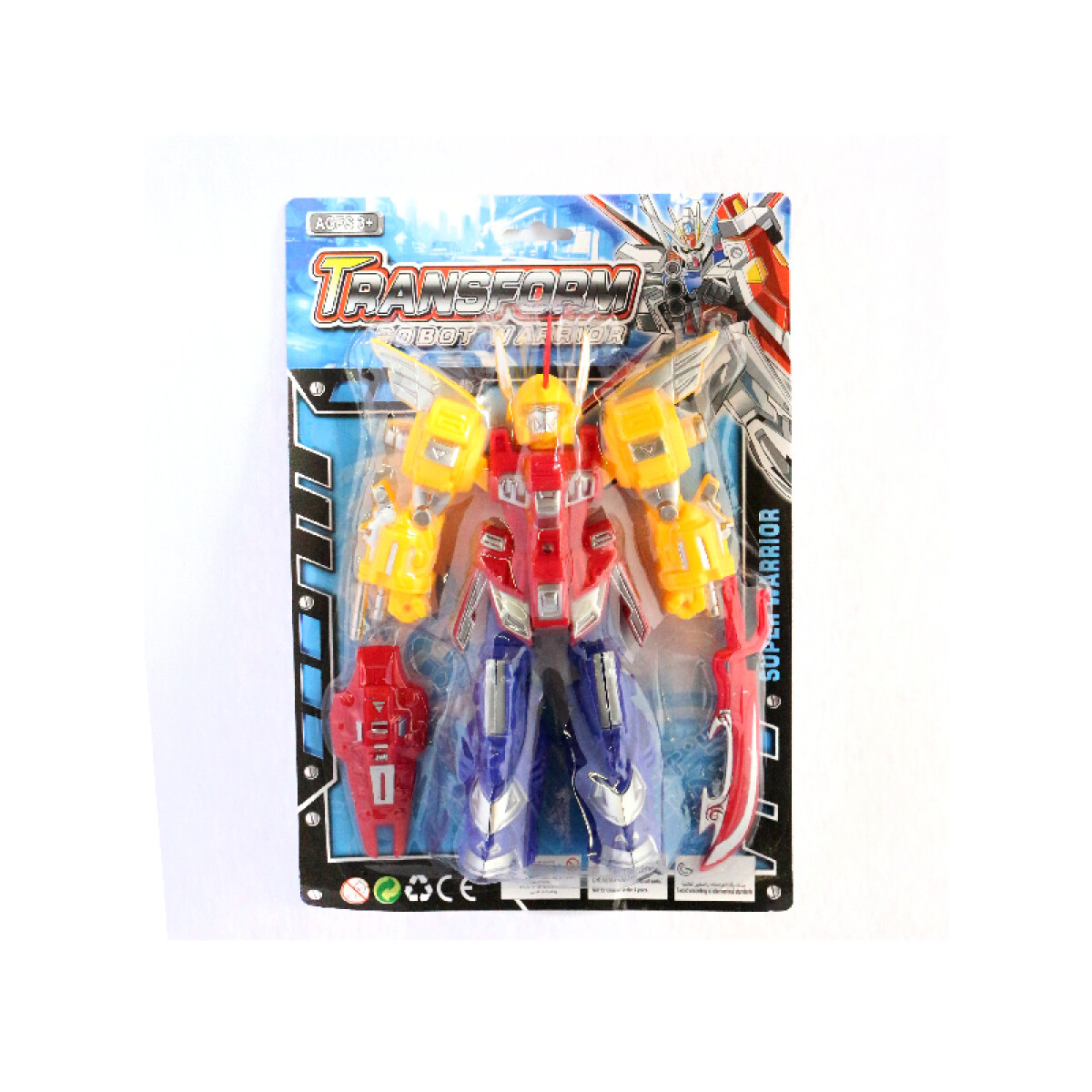 OUTLET Robot transformable 31*21 cm - Outlet Robot Transformable 31*21 Cm 