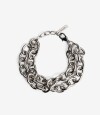 Pulseras Flexibles Metal Plateado Rodio