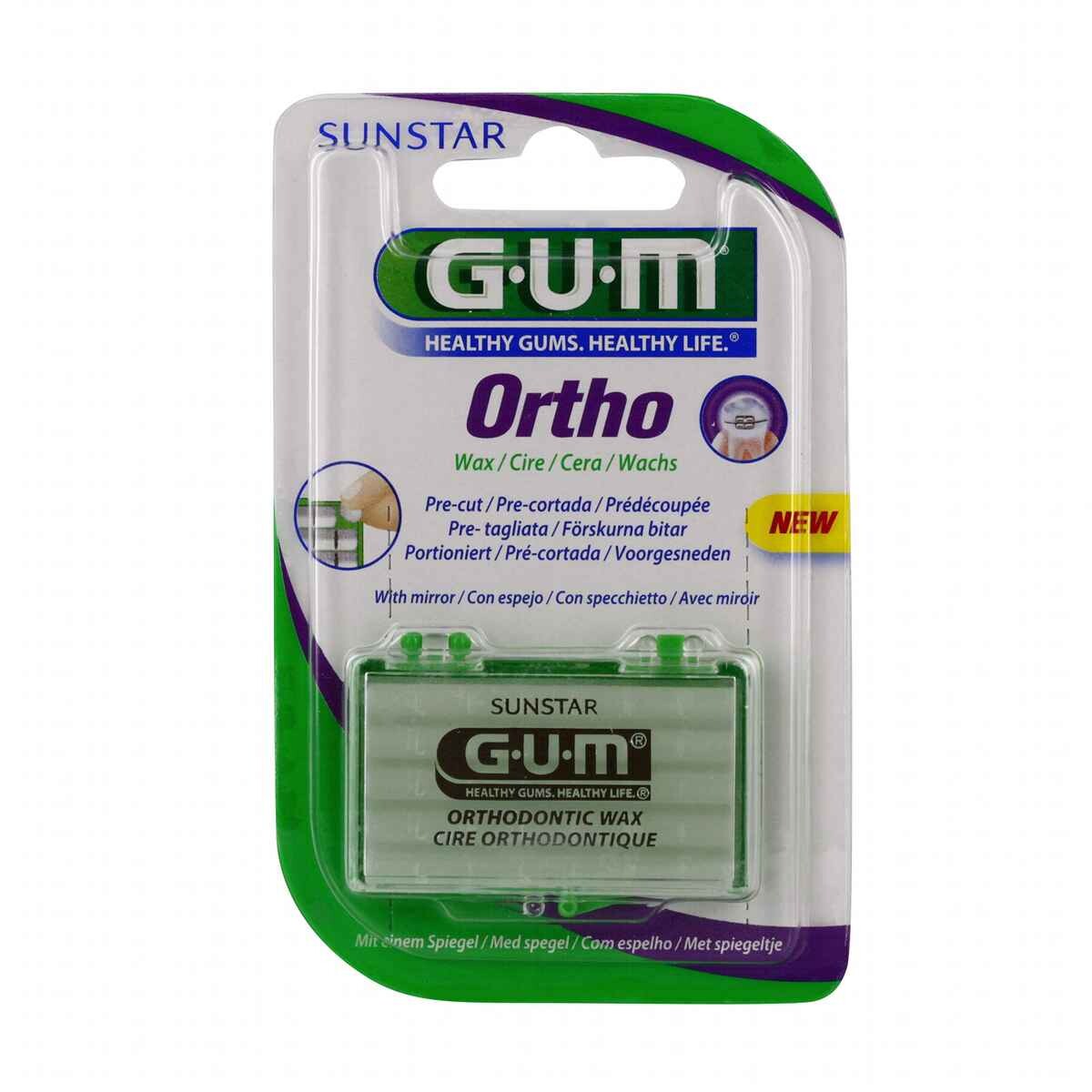 GUM ORTHODONTIC CERA CON VITAMINA E UNID 