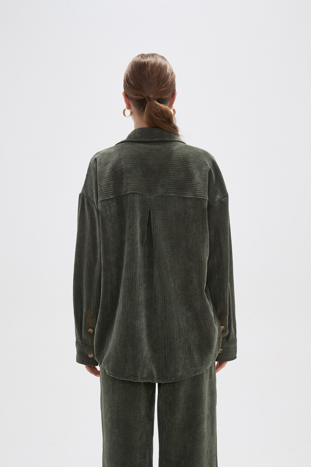Camisa Ligu Verde Oliva