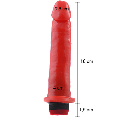 Vibrador Géminis Rojo