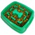 Plato Comedero Come Lento Perros Gatos Mascotas Plastico Color Variante Verde
