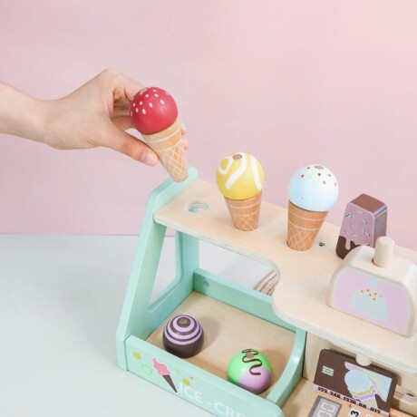 Set Heladeria Madera Set Heladeria Madera
