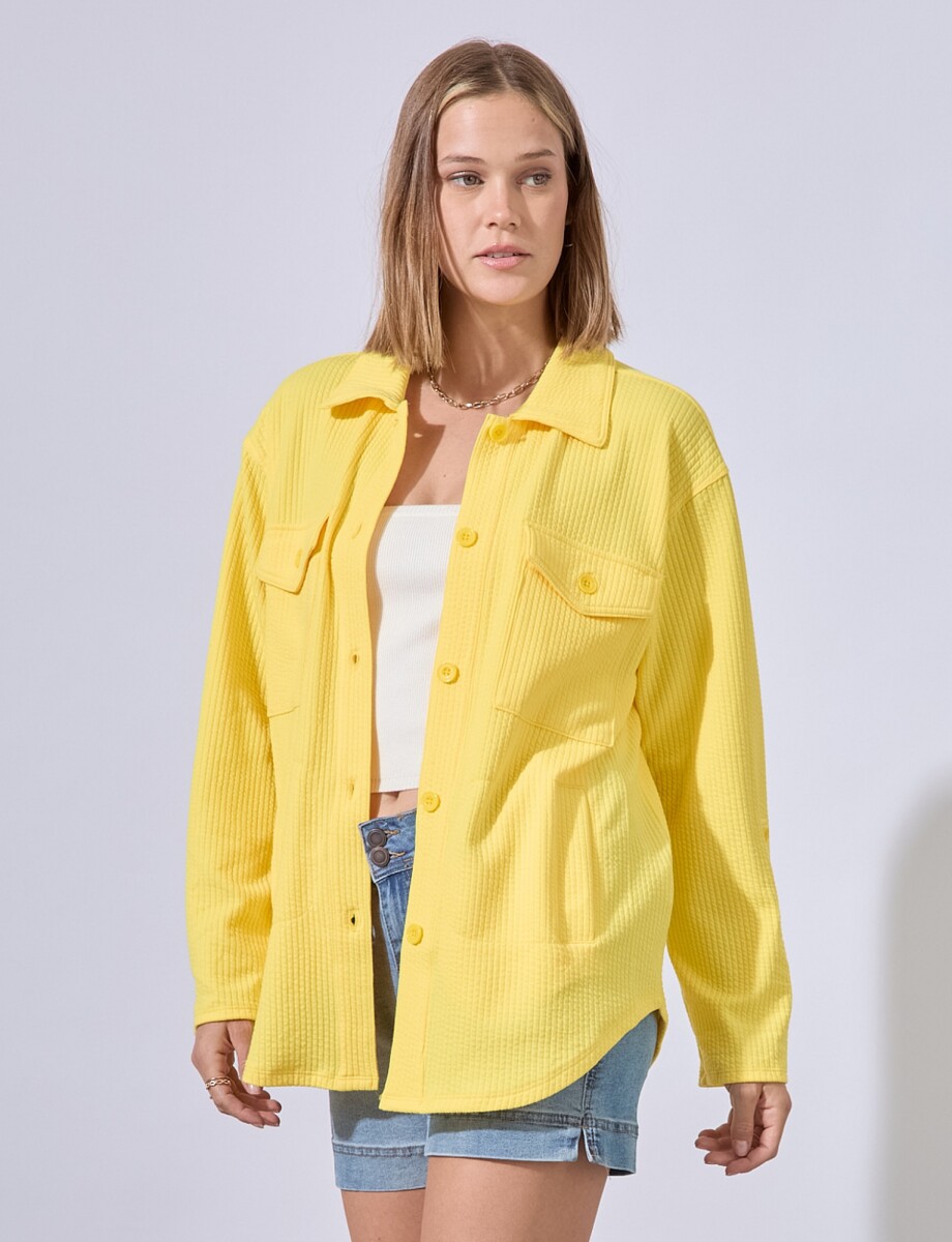 Sobrecamisa Relieve - Amarillo 