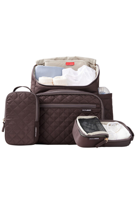 Mochila maternal Forma, chocolate Sin color