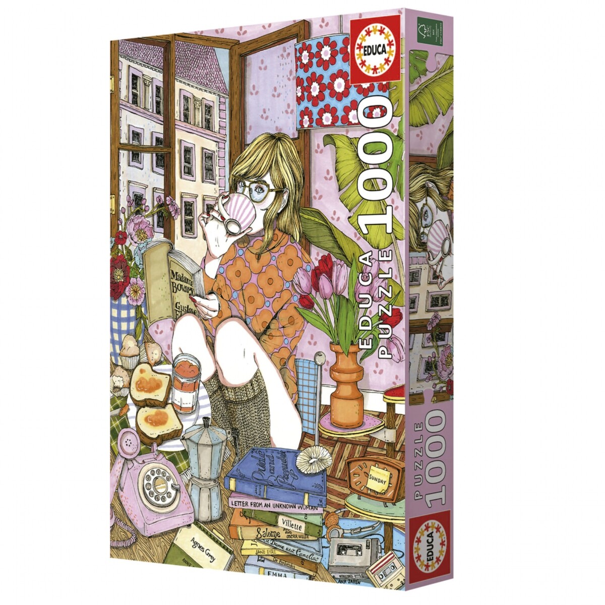 Puzzle Rompecabeza 1000 Piezas Tiempo Para Mi Arte Educa 