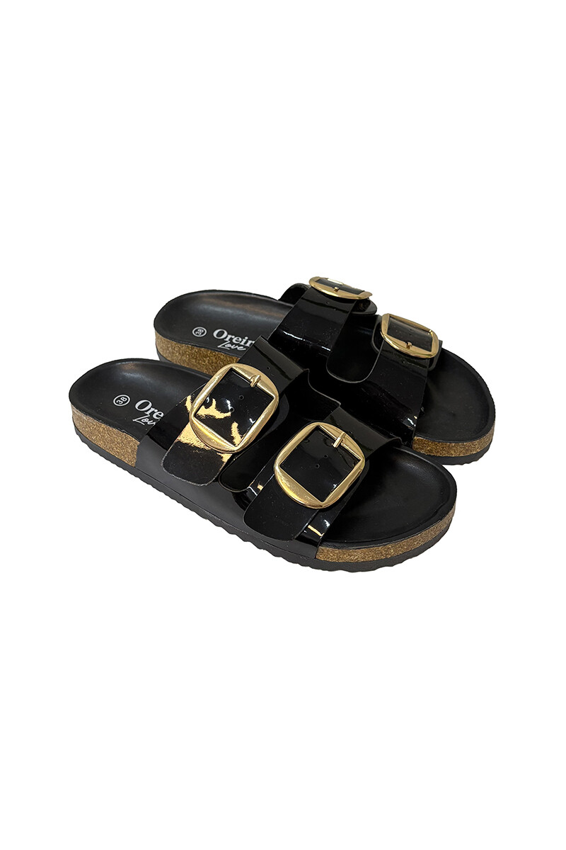 Sandalias Las Oreiro negro